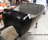 81105 Package, T-Bucket Body, Standard Style, Passenger Side Door, w/ Floor, Windshield Kit and Firewall