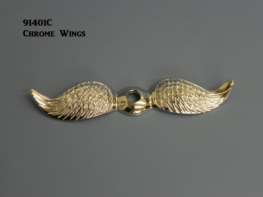 91401C Wings for Radiator Hex Cap & Moto Meter – California Custom
