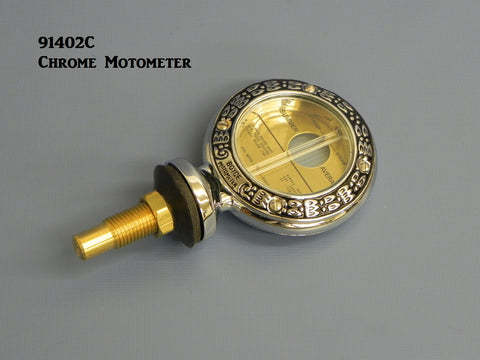 91402C Moto-Meter, Chrome