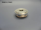 91460P Model T Radiator Neck, Bolt-on, Polished Aluminum Top, Smooth