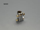 91707C Corvair Steering Coupler, Chrome, Stock style