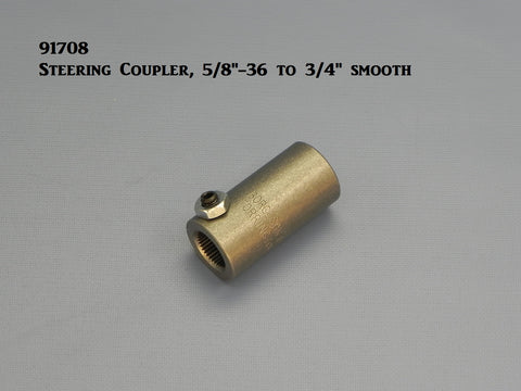 91708 Custom Corvair Steering Coupler, (weld-on)