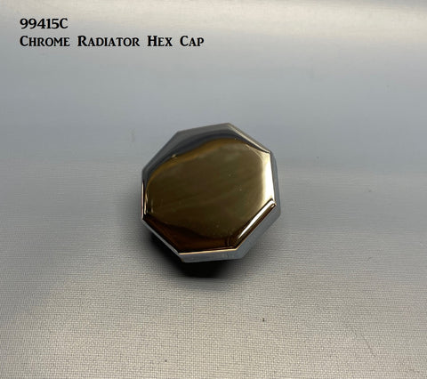 99407-C Hex Chrome Radiator Cap, Walker 7psi