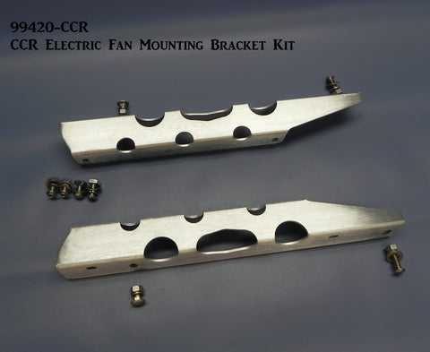 99420-CCR Electric Fan Bracket Kit for T-Bucket Aluminum Radiators