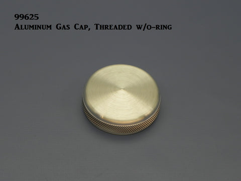 99625 Aluminum Gas Cap, Threaded w/ O-ring