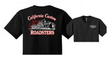 CCR, '2 Bitchin Roadsters' T-Shirt, (Black)