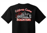 CCR, '2 Bitchin Roadsters' T-Shirt, (Black)