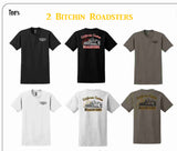 CCR, '2 Bitchin Roadsters' T-Shirt, (Black)