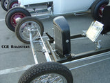 31039C T-Top Perch Plate, Chrome, with License Plate mount