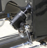 31510-AMC Chrome, Custom Corvair Pitman Arm, (New)