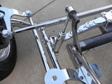 31652C T-Shock Kit, Front, Chrome, bolt-on, Short Shock