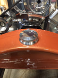 91460P Model T Radiator Neck, Bolt-on, Polished Aluminum Top, Smooth
