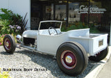 81129 T-Slicktrack Roadster Body, Extended Style, Passenger Side Door, w/ 1" Channeled Floor