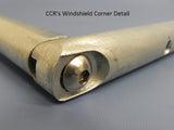 Square Top, 39 5/8" wide (for Non-CCR Bodies), T-Windshield Frame, Full Frame Style