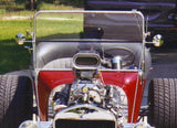 Round Top, 40 1/8" wide (for CCR Bodies), T-Windshield Frame, Full Frame Style