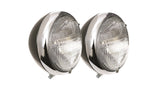 69103B  So Cal Style Headlights, Black Body with Chrome Rings