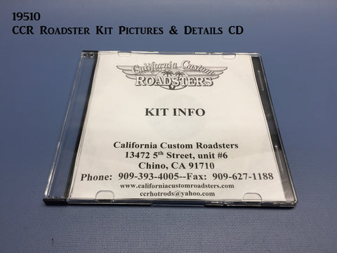 19510 Roadster Kit Pictures & Details CD