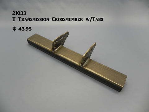 21033 T-Transmission Crossmember w/Tabs