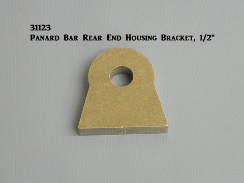 31123 Panhard Bar Rear End Housing Bracket, (1/2" hole)