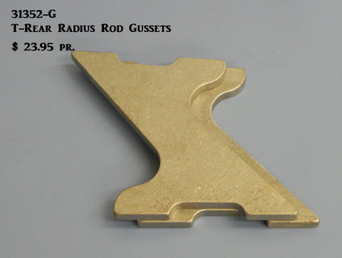 31352-G T-Radius Rod Gussets