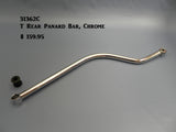 31362C T-Panhard Bar, Chrome, Rear w/ends
