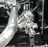31515P Steering Box, Polished Aluminum, Reversed Corvair, Rebuilt Original