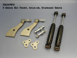 31650WO T-Shock Kit, Front, weld-on, Standard Shock