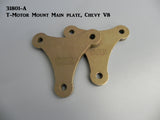 31801-A T-Motor Mount Main Plate, Chevy V8