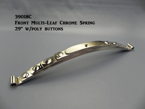 39018C Spring, Front Chrome Multi-Leaf