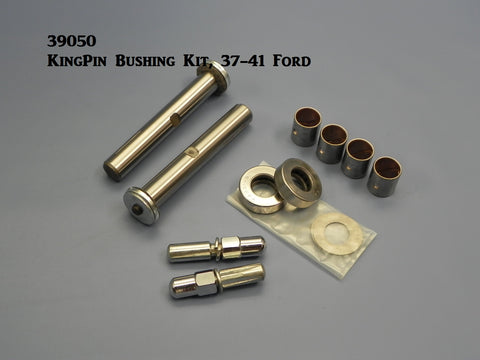 39050 Kingpins & bushings Kit, 37-41 Early Ford (round spindle)