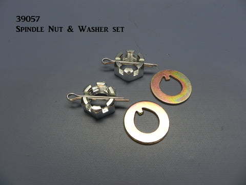 39057 Spindle Nut & Washer Set