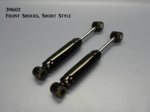 39602 Front Shocks, Short style, (7.8 to 11.25)