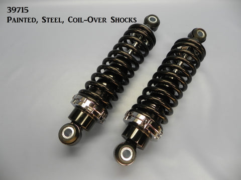 39715-150 Painted, Steel Coil-Over Shocks, 150# rate