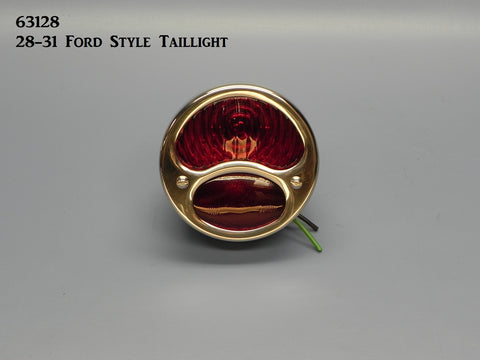 63128 Round, '28-'31 Ford Style Taillight
