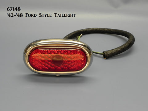 67148 Oval '42-'48 Ford Style Taillight