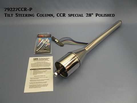 79227CCR-P Tilt Column, 28" CCR Special, Polished S/S