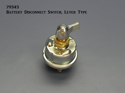 79343 Battery Disconnect Switch, Lever Type