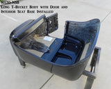 81120-NSB  T-Bucket Long Body, Extended Style, Passenger Side Door, w/ 3" Channeled Floor and Interior Seat Base Installed