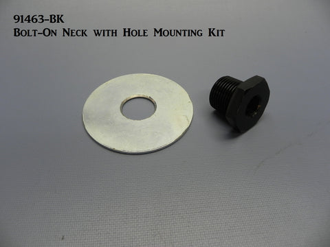 91463-BK Bolt-on Neck, with Hole, Mounting Kit