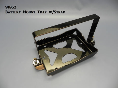 91852 Battery Mount Tray w/ Straps