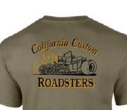 CCR, '2 Bitchin Roadsters' T-Shirt, (Hot Rod Dust)